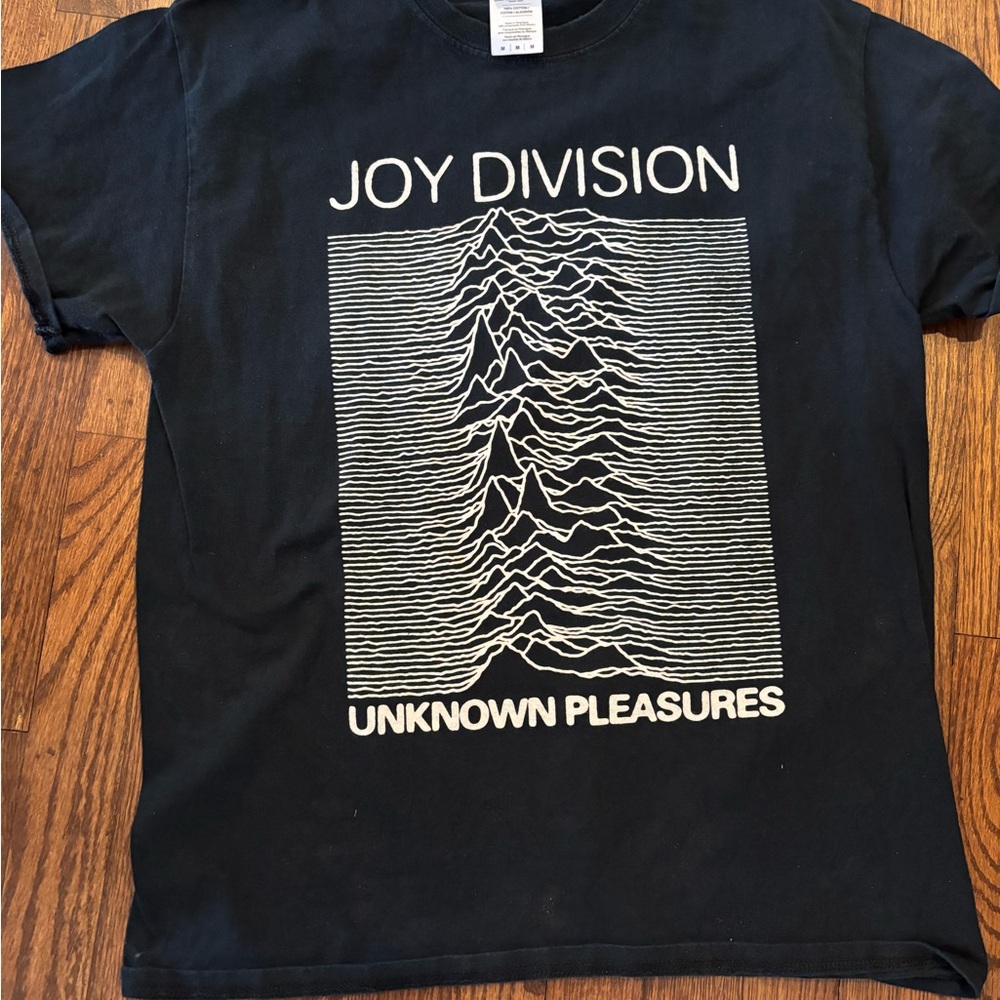 Black Joy Division Graphic T-Shirt